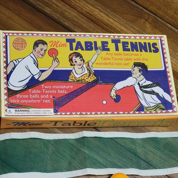 Mini Table Tennis by House Of Marbles - Picture 2 of 5